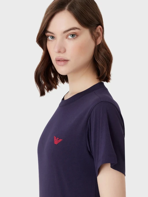 Бавовняна Жіноча Футболка Emporio Armani фото 3