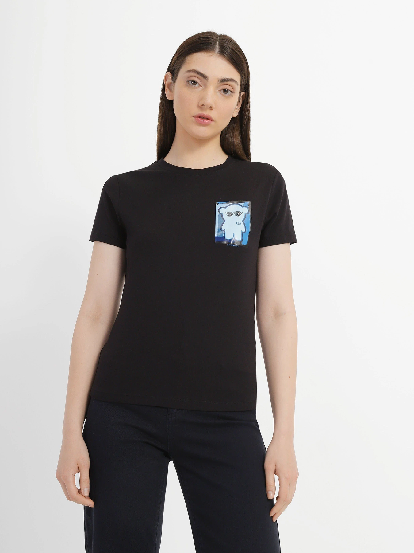 Футболки и поло Emporio Armani MANGA BEAR модель 3R2T8D-2J07Z-0926 Фото