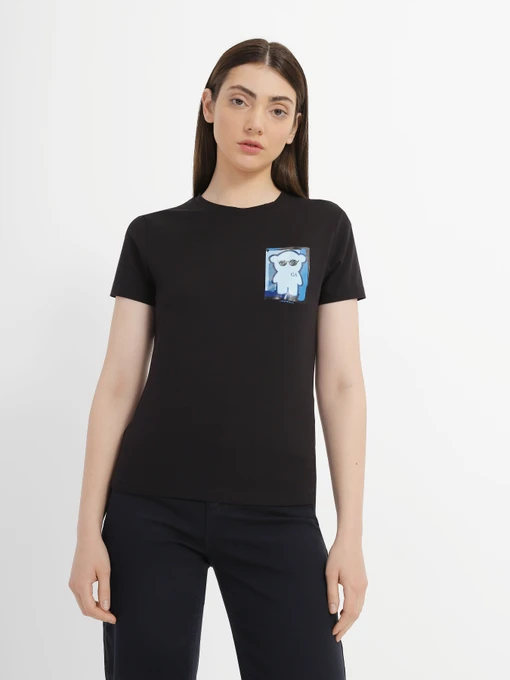 Футболки и поло Emporio Armani MANGA BEAR модель 3R2T8D-2J07Z-0926 Фото