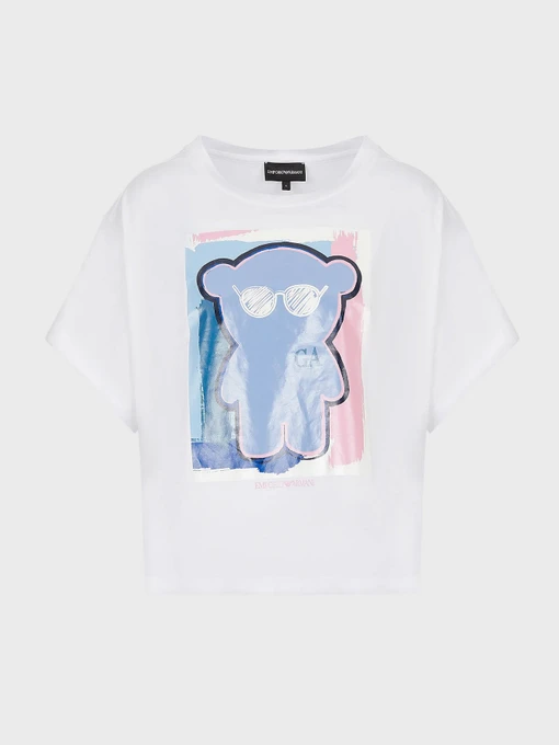 Футболки и поло Emporio Armani MANGA BEAR модель 3R2T8F-2JQ4Z-0100 Фото