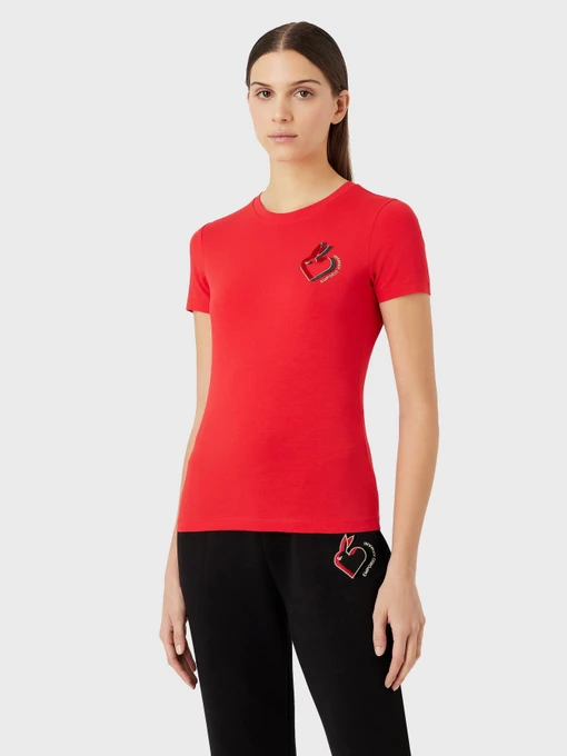 Футболки и поло Emporio Armani Chinese New Year модель 3R2T8G-2J07Z-0334 Фото