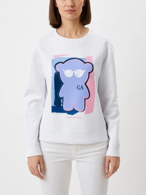 Худи и свитшоты Emporio Armani MANGA BEAR модель 3R2M6H-1JHSZ-0100 Фото