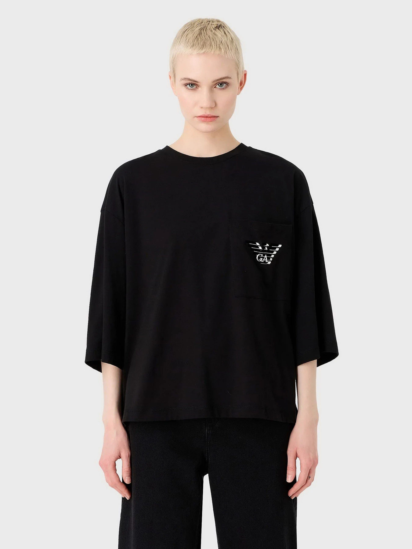 Футболки и поло Emporio Armani модель 6R2T7F-2JFNZ-0999 Футболки и поло Emporio Armani модель 6R2T7F-2JFNZ-0999 Фото