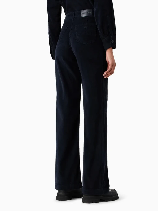 Бавовняні Жіночі Широкі джинси Emporio Armani J14 фото 2