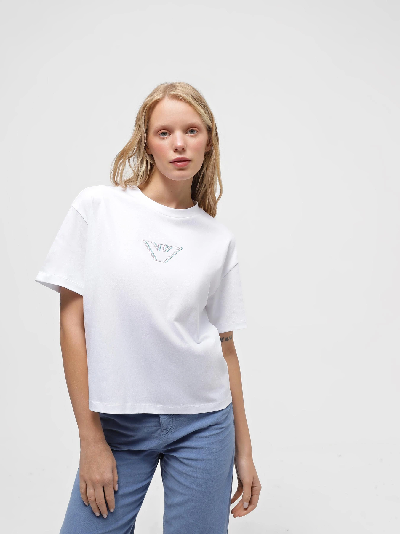 Футболки и поло Emporio Armani модель 6R2T7S-2JIDZ-0147 Футболки и поло Emporio Armani модель 6R2T7S-2JIDZ-0147 Фото