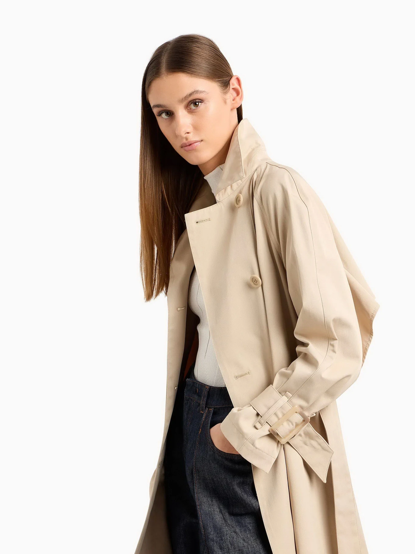 Пальто и плащи Emporio Armani модель 3D2L63-2NHYZ-0103 Пальто и плащи Emporio Armani модель 3D2L63-2NHYZ-0103 Фото