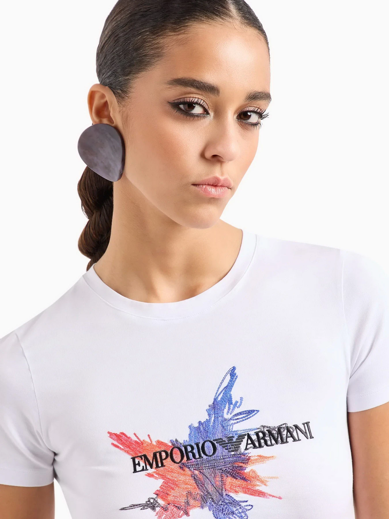 Футболки и поло Emporio Armani модель 3D2T7H-2J07Z-0100 Футболки и поло Emporio Armani модель 3D2T7H-2J07Z-0100 Фото