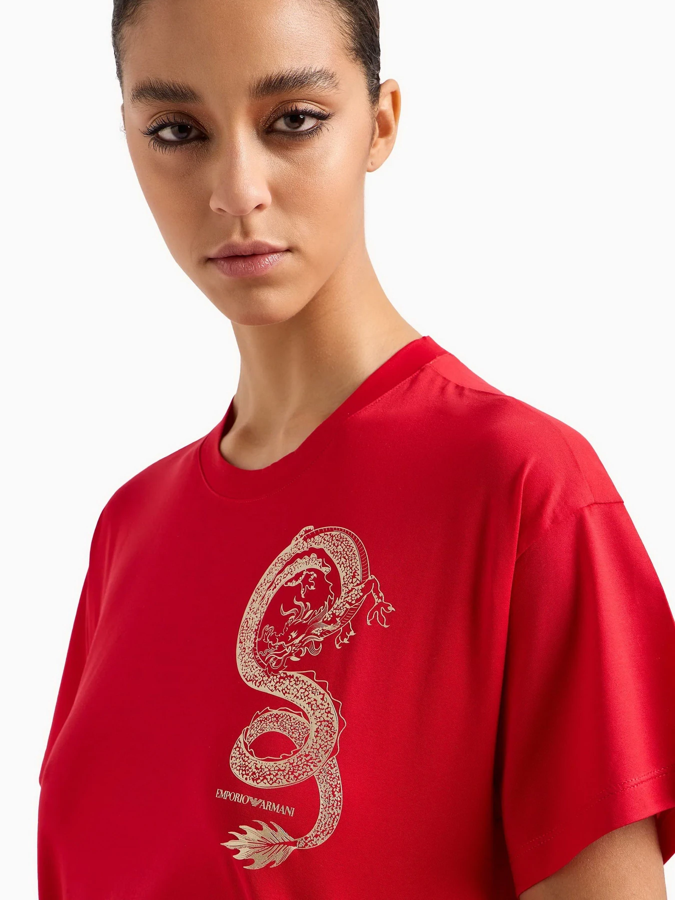 Футболки и поло Emporio Armani Chinese New Year модель EW000004-AF10003-U5061 Фото