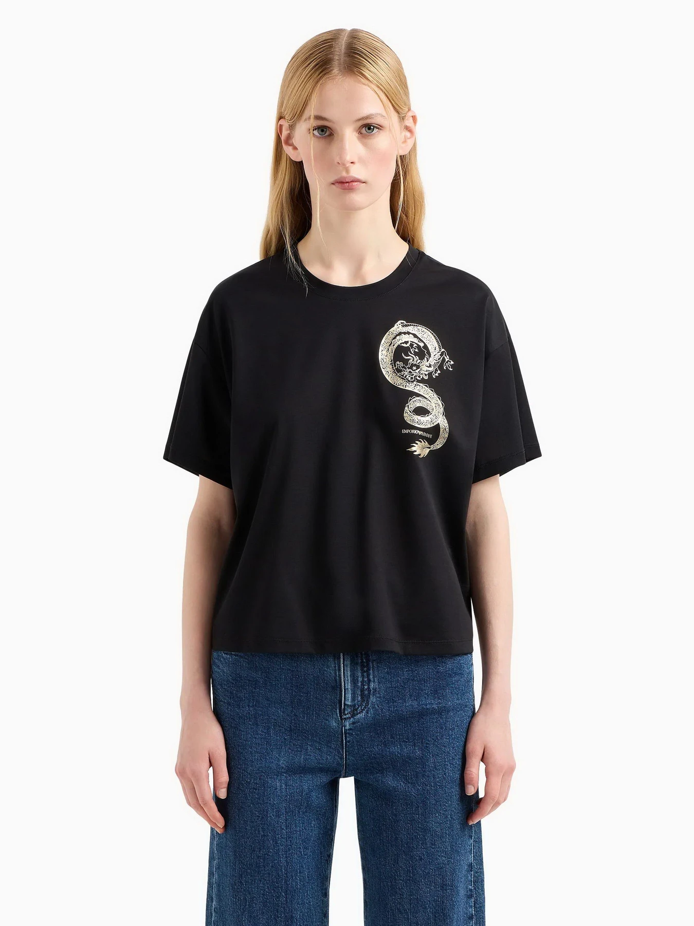Футболки и поло Emporio Armani Chinese New Year модель EW000004-AF10003-UC001 Футболки и поло Emporio Armani Chinese New Year модель EW000004-AF10003-UC001 Фото