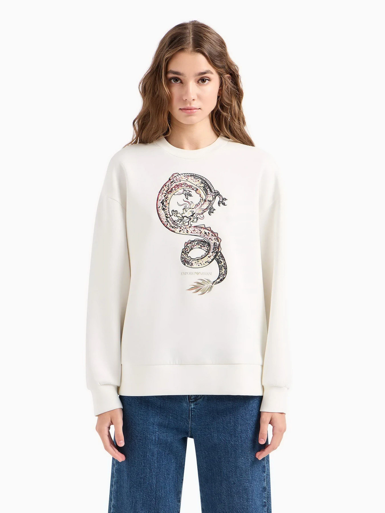 Худи и свитшоты Emporio Armani Chinese New Year модель EW000006-AF10002-U0005 Фото
