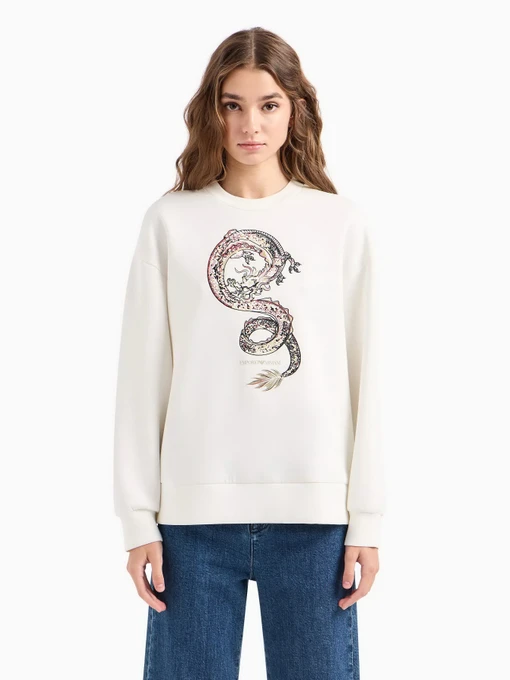 Худи и свитшоты Emporio Armani Chinese New Year модель EW000006-AF10002-U0005 Фото