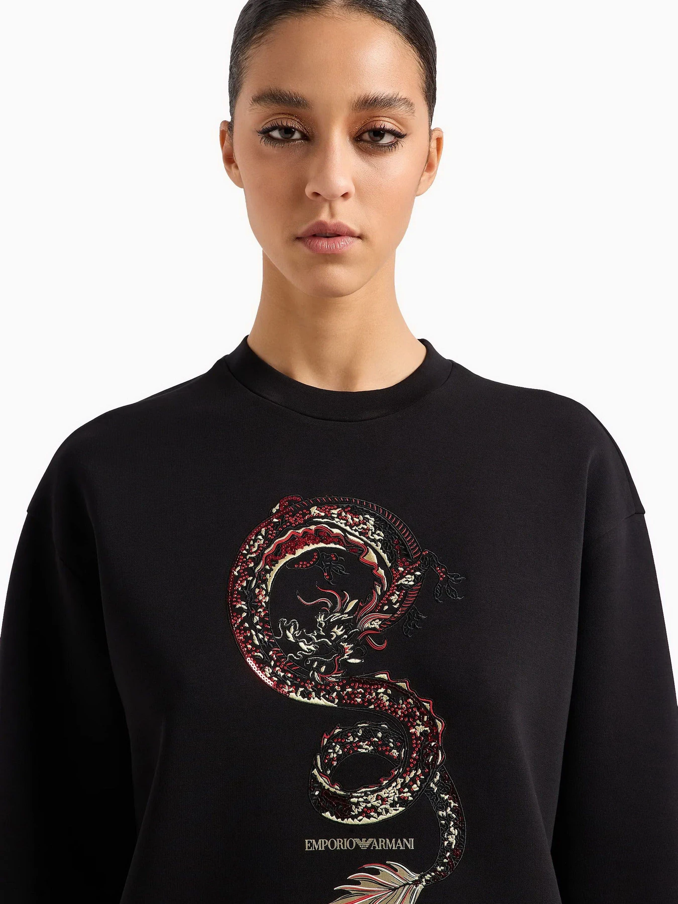 Худи и свитшоты Emporio Armani Chinese New Year модель EW000006-AF10002-UC001 Фото