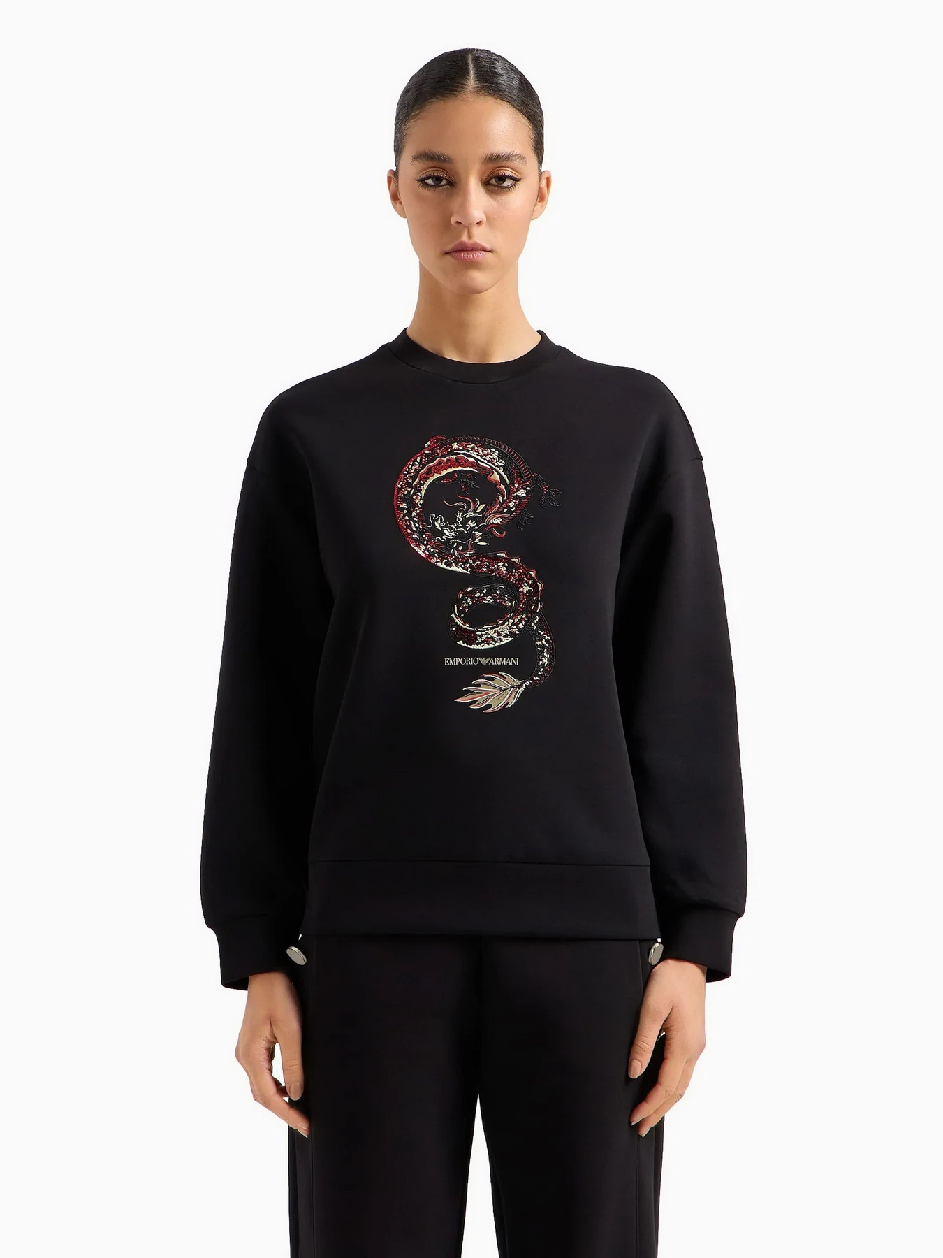 Худи и свитшоты Emporio Armani Chinese New Year модель EW000006-AF10002-UC001 Фото