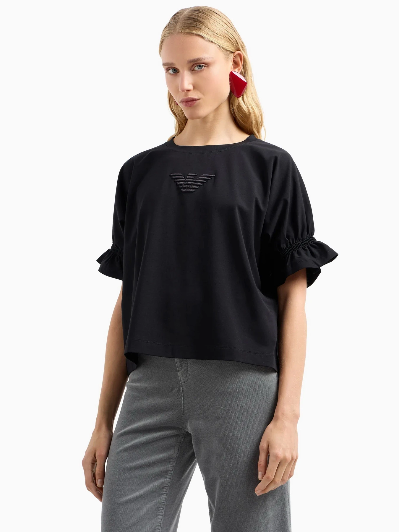 Футболки и поло Emporio Armani модель 6D2M7K-2JMMZ-0999 Футболки и поло Emporio Armani модель 6D2M7K-2JMMZ-0999 Фото