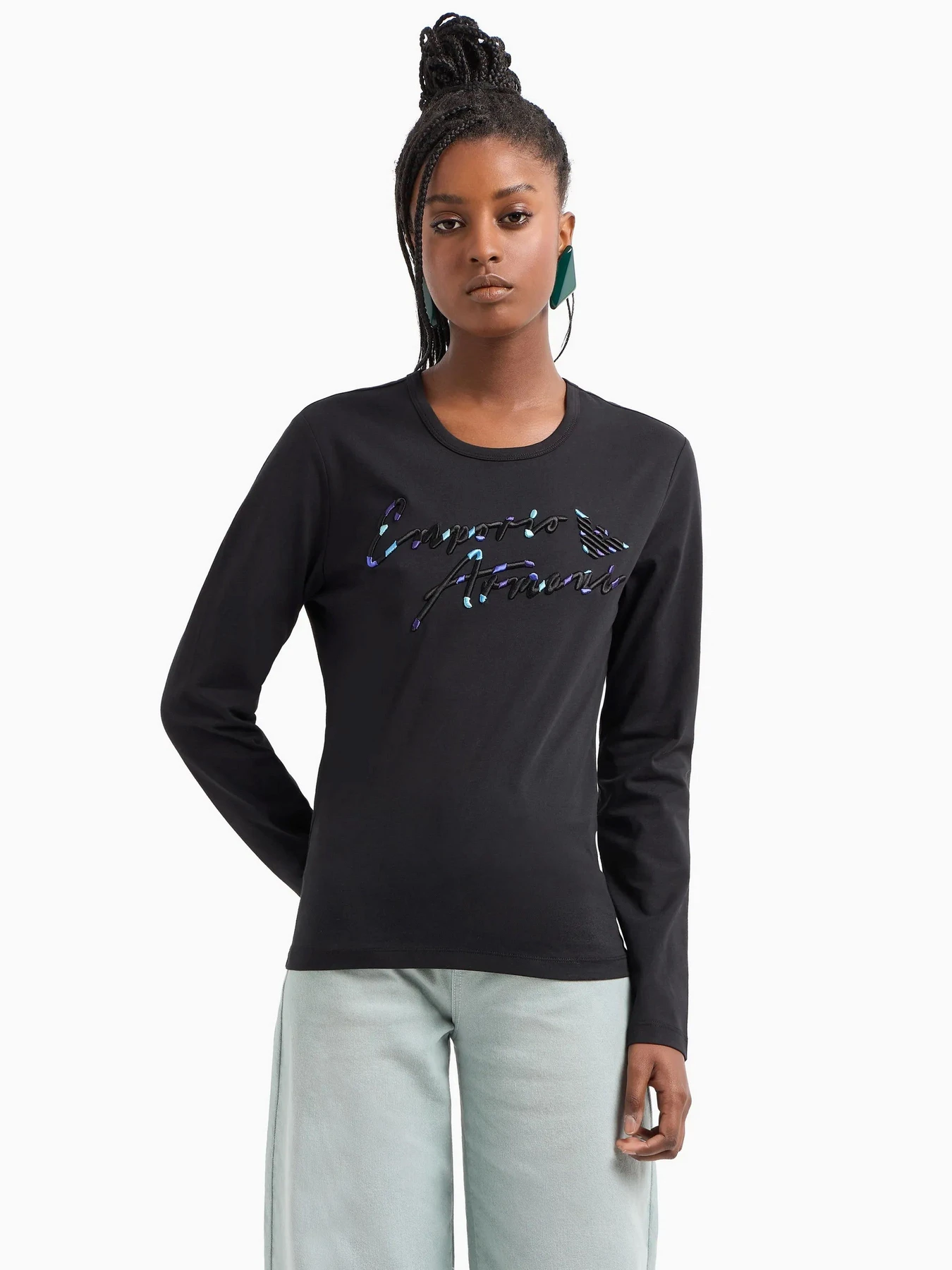 Худи и свитшоты Emporio Armani модель 6D2T7R-2JFNZ-0999 Худи и свитшоты Emporio Armani модель 6D2T7R-2JFNZ-0999 Фото