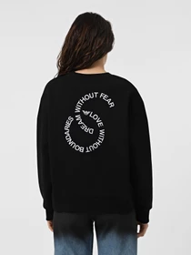 Худи и свитшоты Emporio Armani Sustainable модель 6D2M9I-1JFHZ-0999 Фото