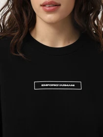 Худи и свитшоты Emporio Armani Sustainable модель 6D2M9I-1JFHZ-0999 Фото