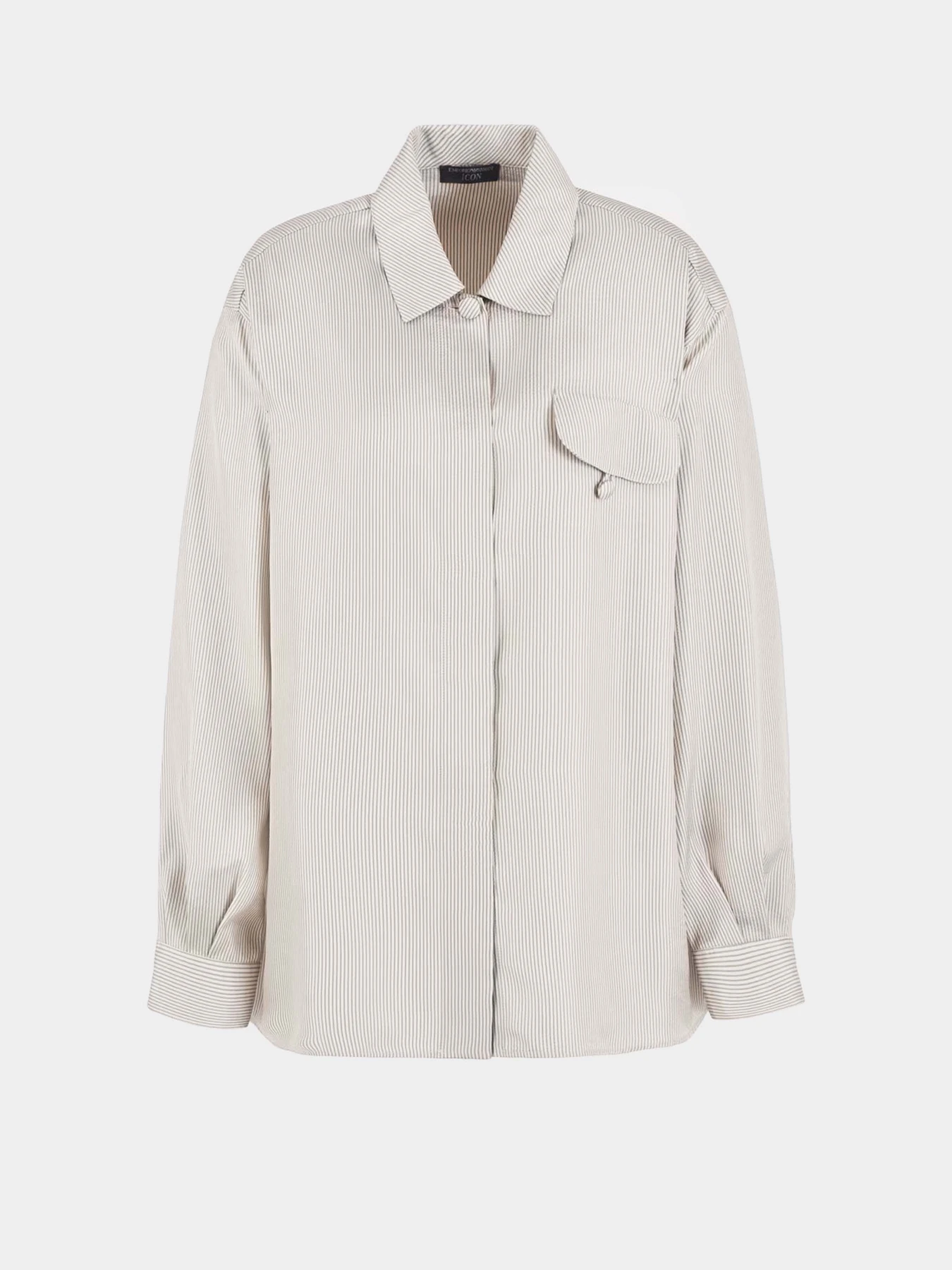 Рубашки Emporio Armani Icon Project модель EW000169-TE10526-O4001 Рубашки Emporio Armani Icon Project модель EW000169-TE10526-O4001 Фото