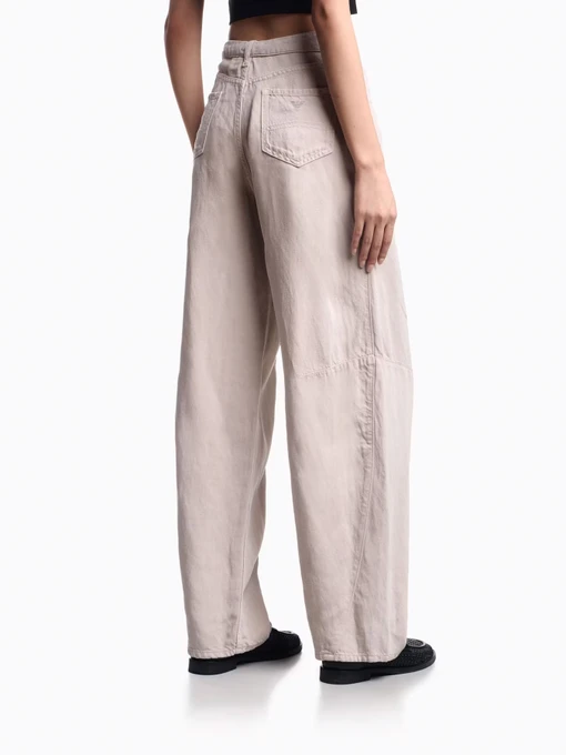 Жіночі Широкі джинси Emporio Armani фото 2
