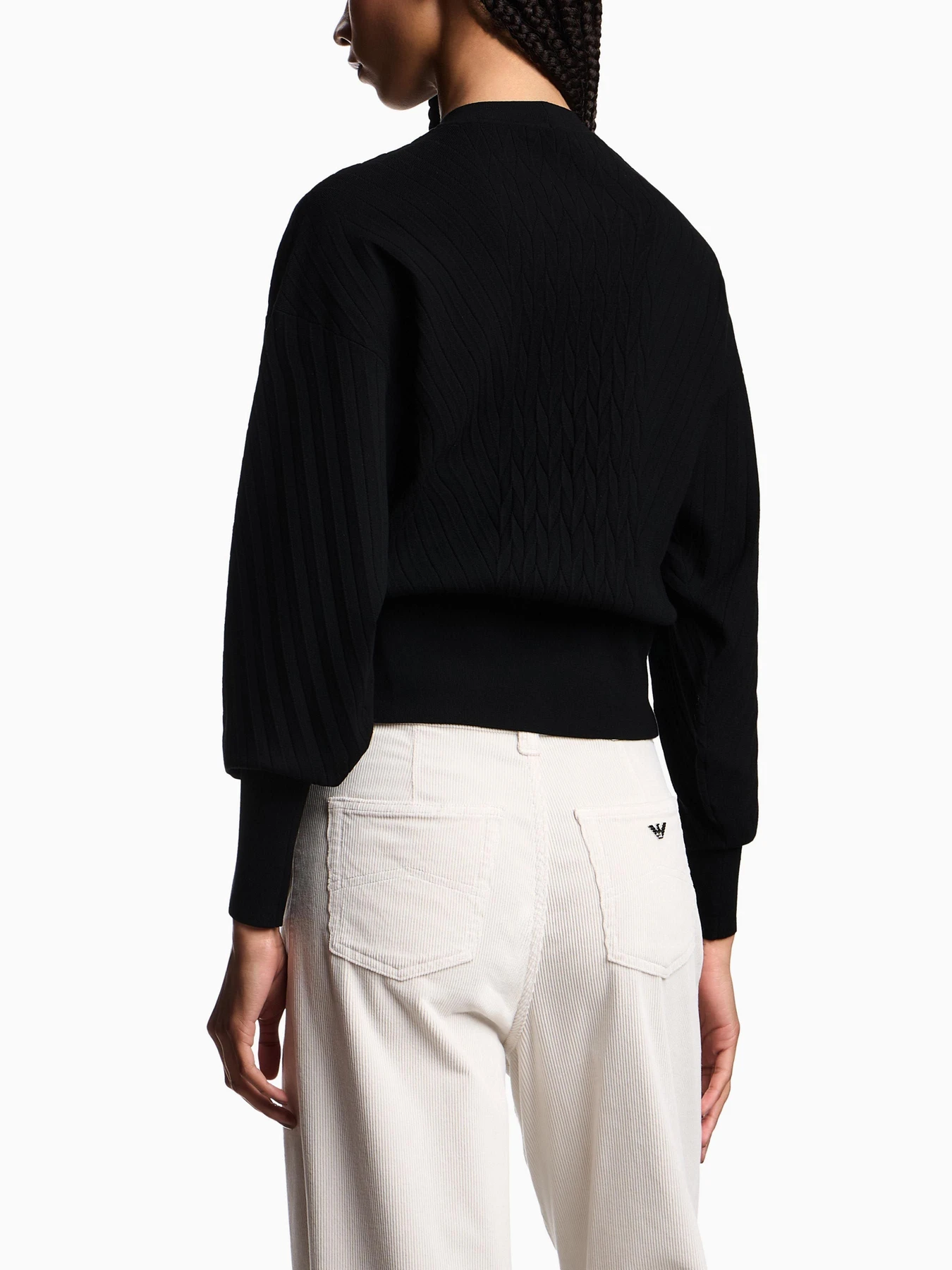 Свитры и кардиганы Emporio Armani модель EW003100-AF21539-UC001 Свитры и кардиганы Emporio Armani модель EW003100-AF21539-UC001 Фото