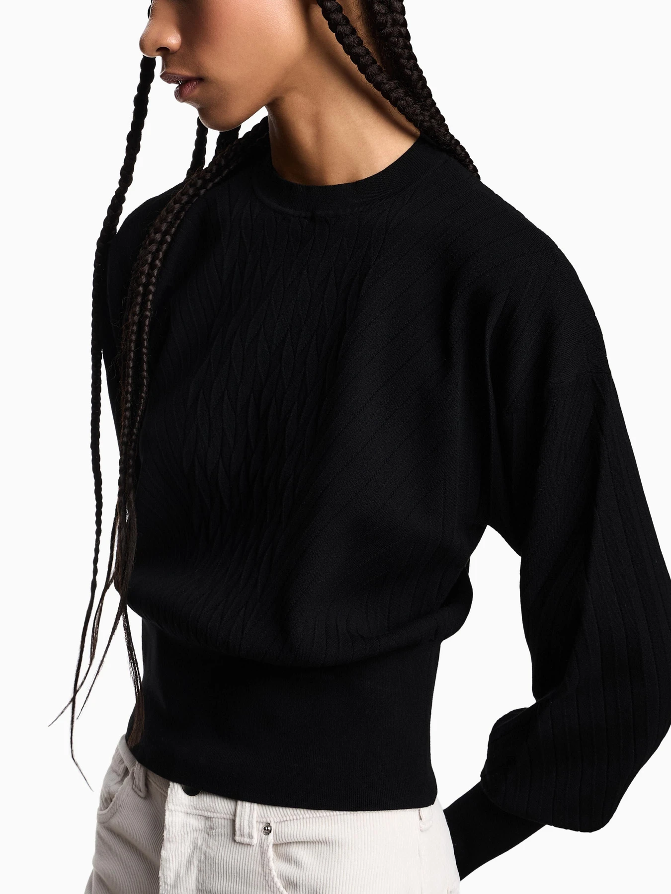 Свитры и кардиганы Emporio Armani модель EW003100-AF21539-UC001 Свитры и кардиганы Emporio Armani модель EW003100-AF21539-UC001 Фото