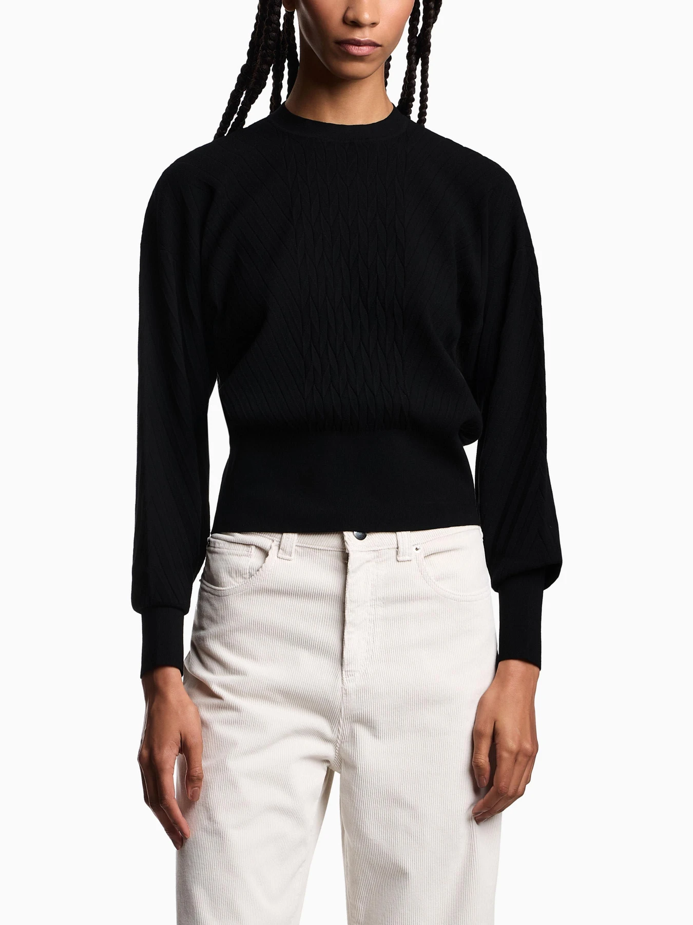 Свитры и кардиганы Emporio Armani модель EW003100-AF21539-UC001 Свитры и кардиганы Emporio Armani модель EW003100-AF21539-UC001 Фото