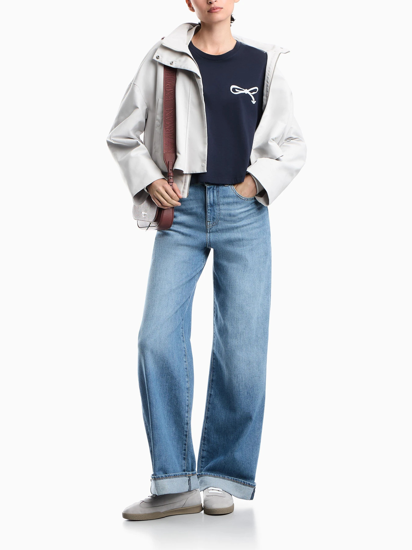 Футболки и поло Emporio Armani модель EW005129-AF13318-UB102 Футболки и поло Emporio Armani модель EW005129-AF13318-UB102 Фото
