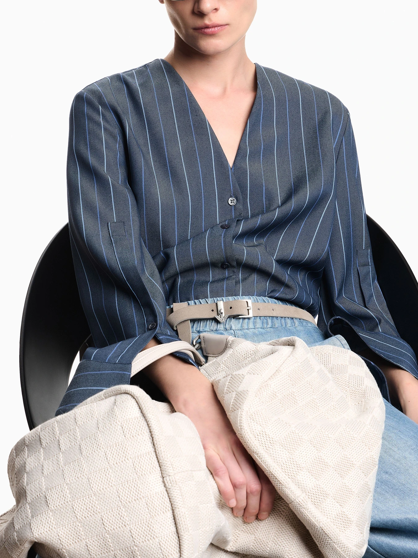 Рубашки Emporio Armani модель EW005250-AF28340-FB043 Фото