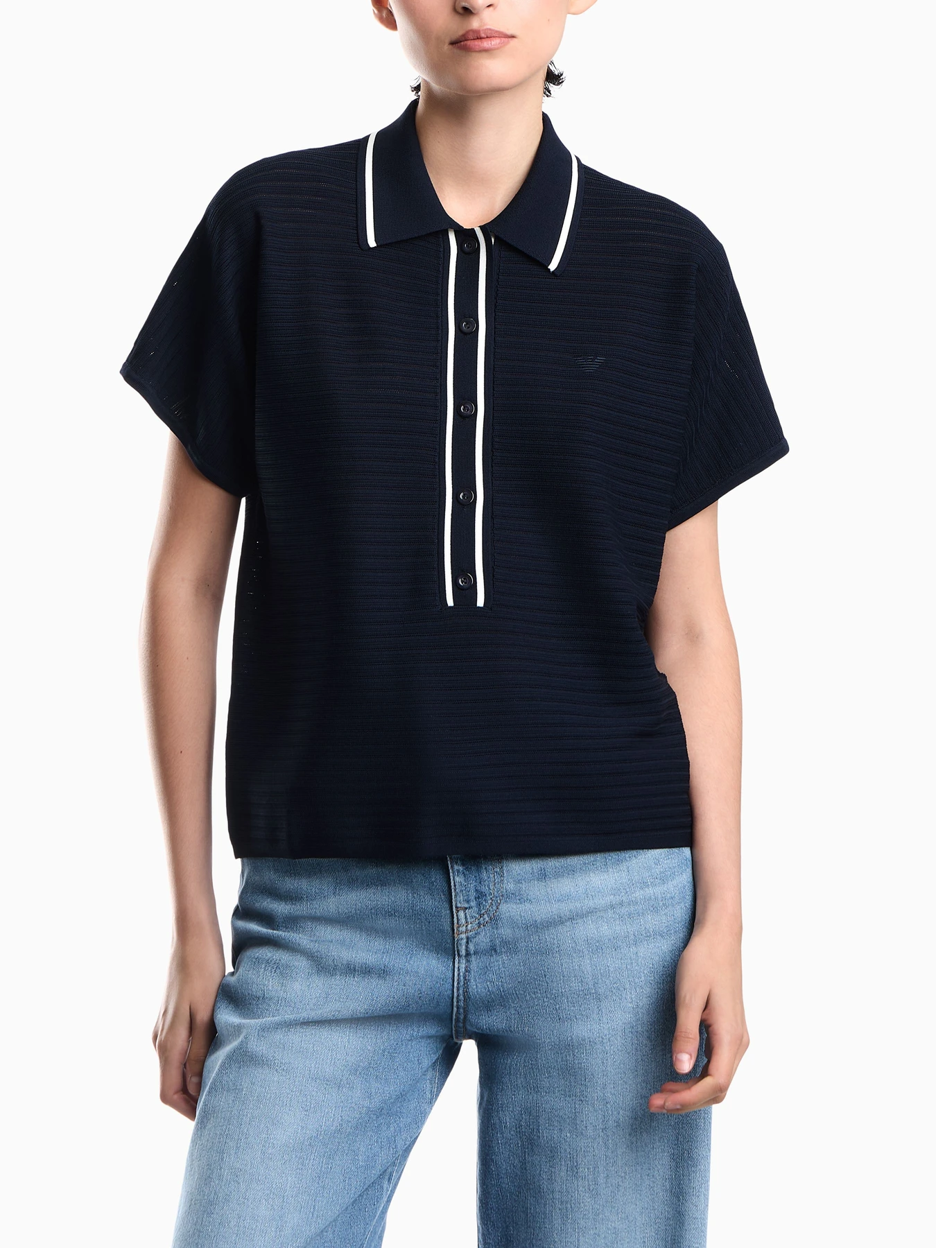 Футболки и поло Emporio Armani модель EW005142-AF29505-UB102 Футболки и поло Emporio Armani модель EW005142-AF29505-UB102 Фото