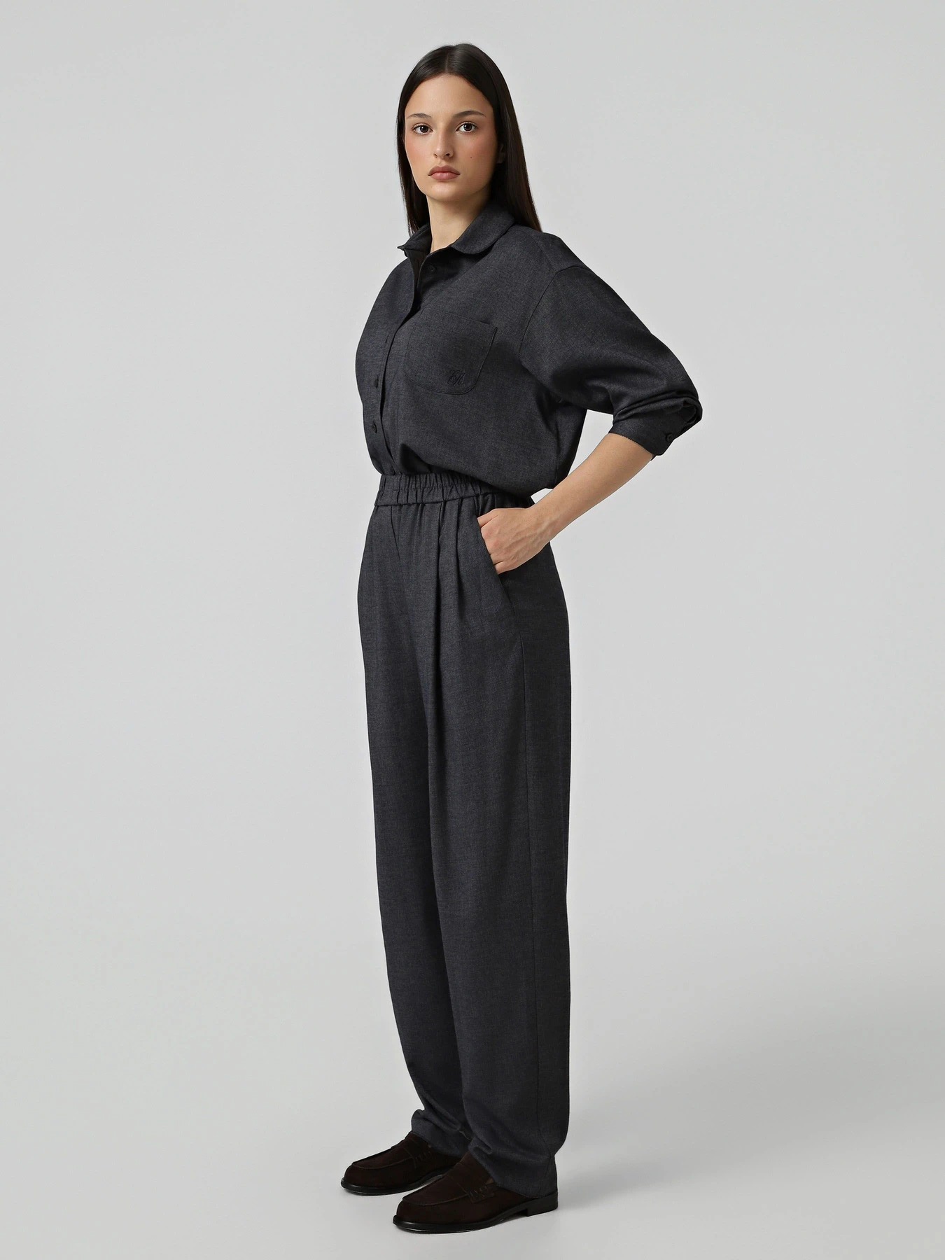 Штани Emporio Armani модель EW004820-TE21434-AB072 Штани Emporio Armani модель EW004820-TE21434-AB072 Фото