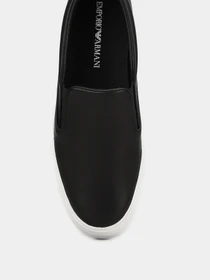 Слипоны и мокасины Emporio Armani модель X4J102-XF532-00002 Фото