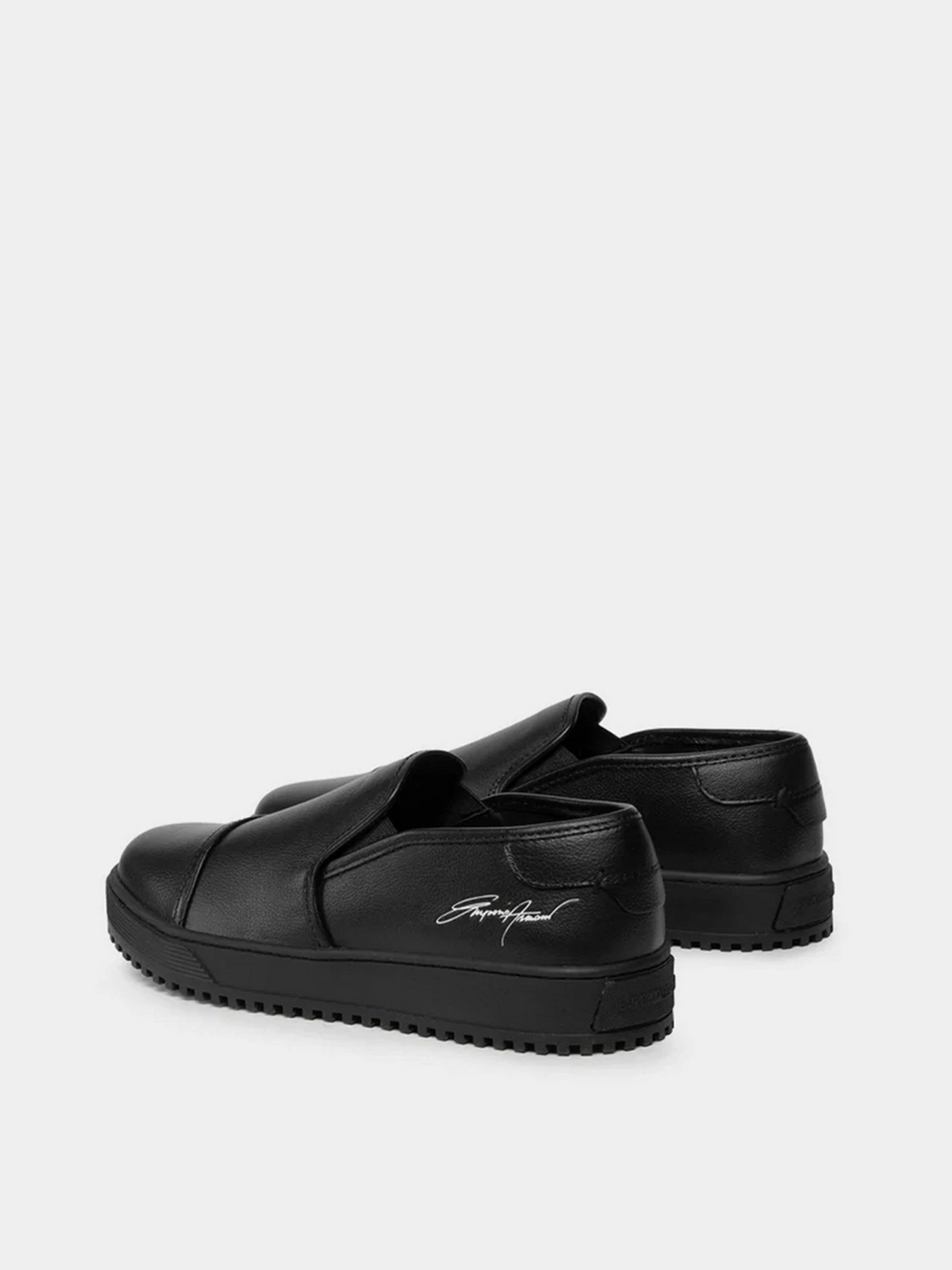 Слипоны и мокасины Emporio Armani модель X4Y002-XN212-K001 Слипоны и мокасины Emporio Armani модель X4Y002-XN212-K001 Фото