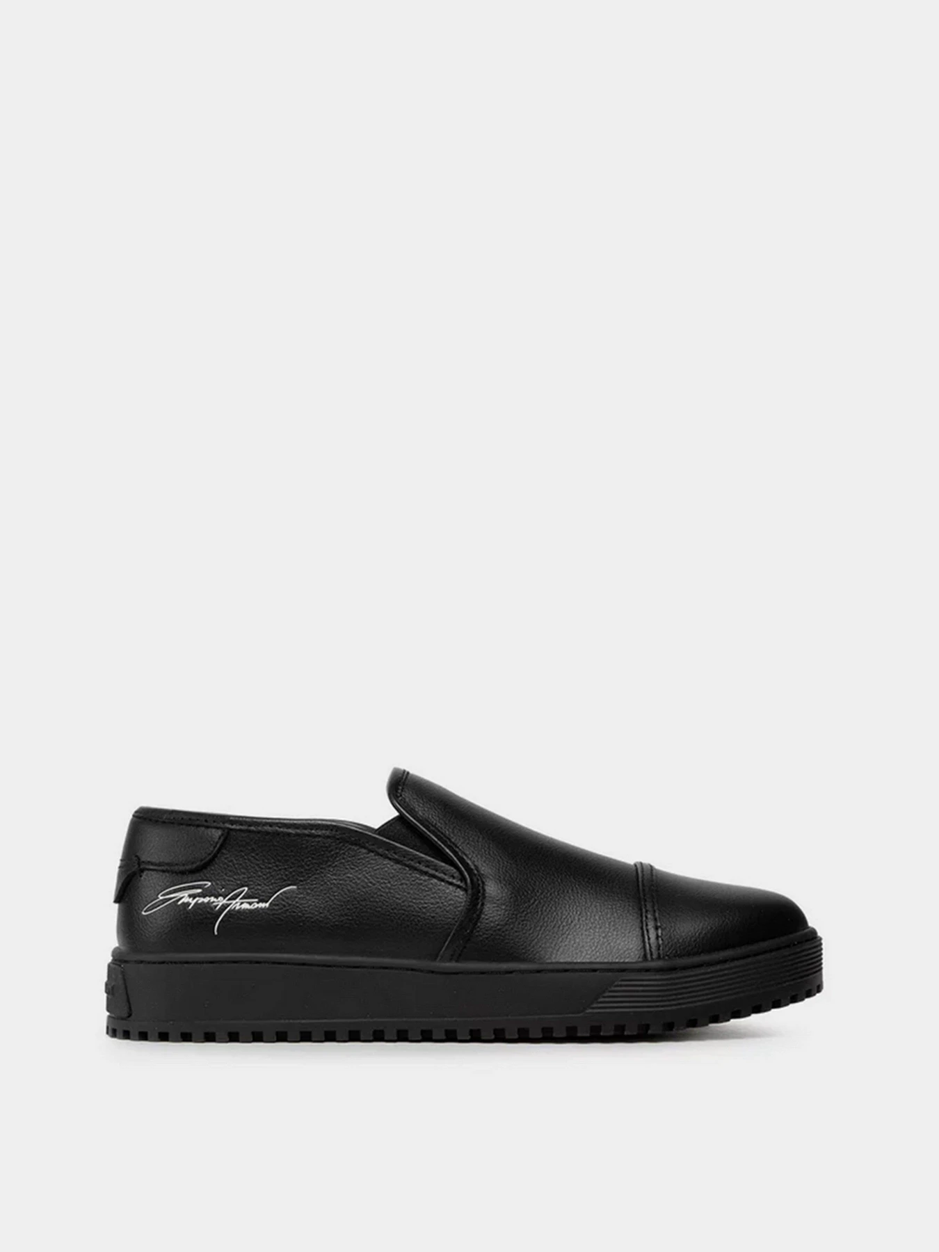 Слипоны и мокасины Emporio Armani модель X4Y002-XN212-K001 Слипоны и мокасины Emporio Armani модель X4Y002-XN212-K001 Фото