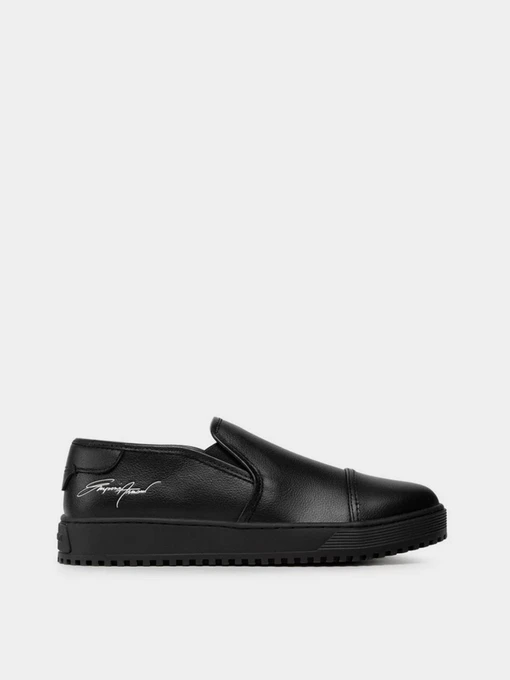 Слипоны и мокасины Emporio Armani модель X4Y002-XN212-K001 Фото