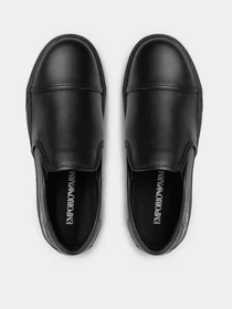 Слипоны и мокасины Emporio Armani модель X4Y002-XN212-K001 Фото