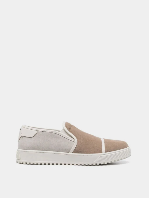 Слипоны и мокасины Emporio Armani модель X4Y002-XN213-Q877 Фото