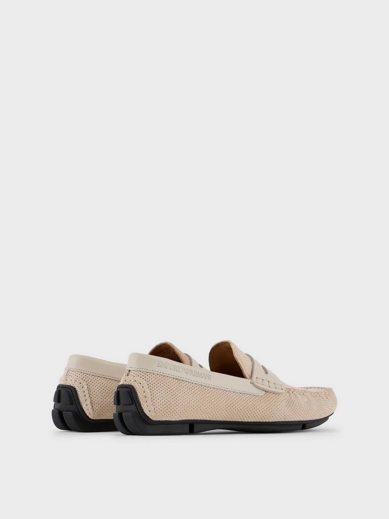 Слипоны и мокасины Emporio Armani модель X4B146-XN784-S747 Фото