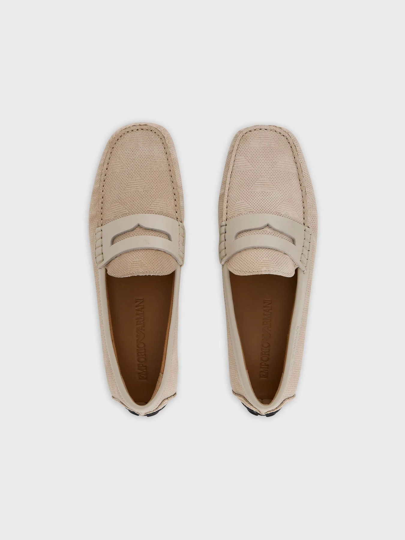 Слипоны и мокасины Emporio Armani модель X4B146-XN784-S747 Фото