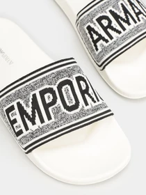 Шльопанці Emporio Armani модель X4P123-XD230-D611 Фото