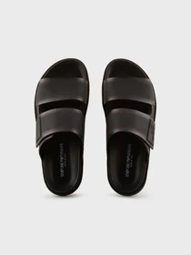 Шлёпанцы Emporio Armani модель X4P128-XD366-00002 Фото