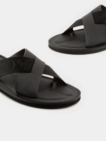 Шльопанці Emporio Armani модель X4P124-XN787-K001 Фото