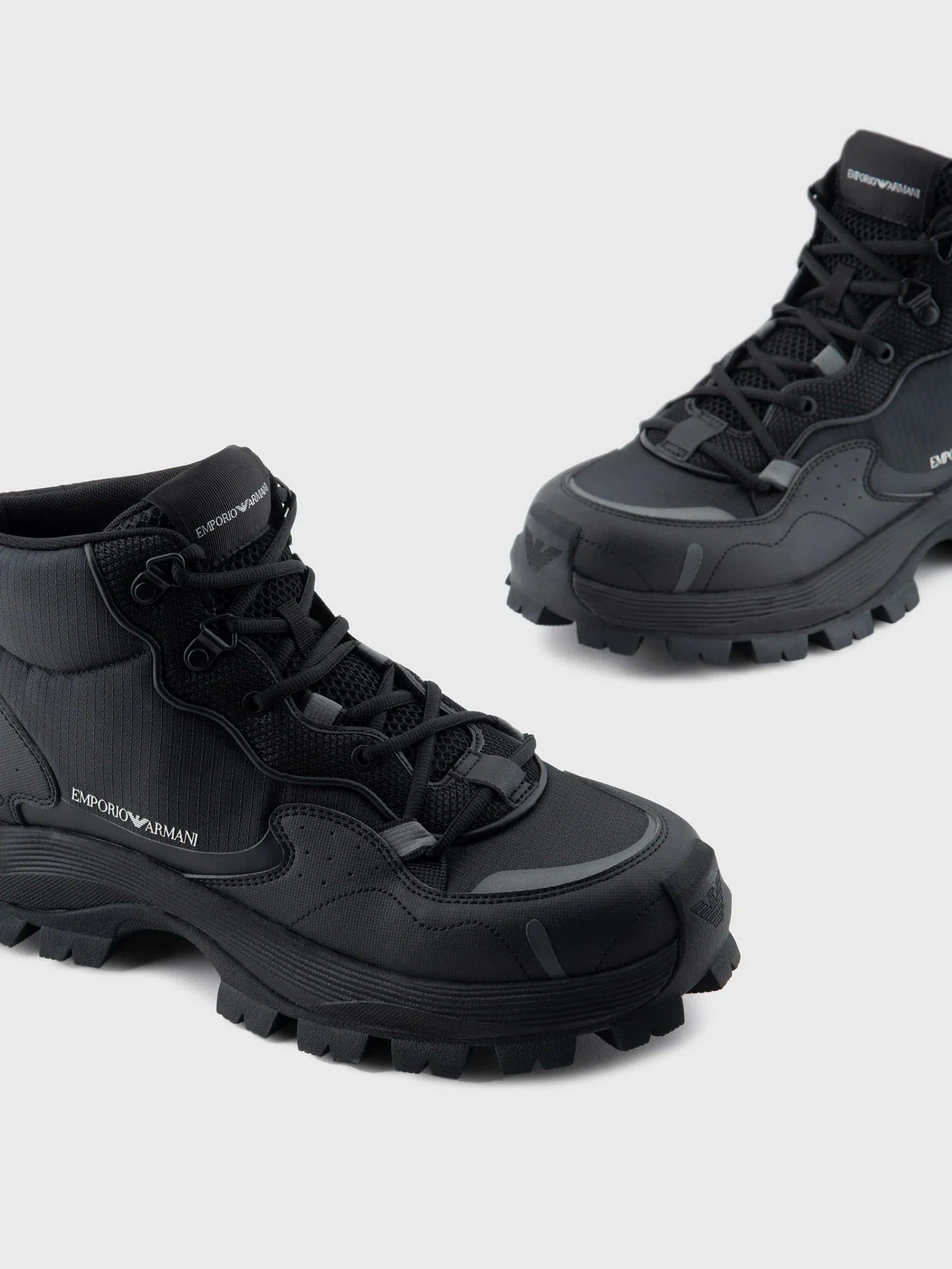Ботинки и сапоги Emporio Armani модель X4Z127-XN939-A083 Ботинки и сапоги Emporio Armani модель X4Z127-XN939-A083 Фото