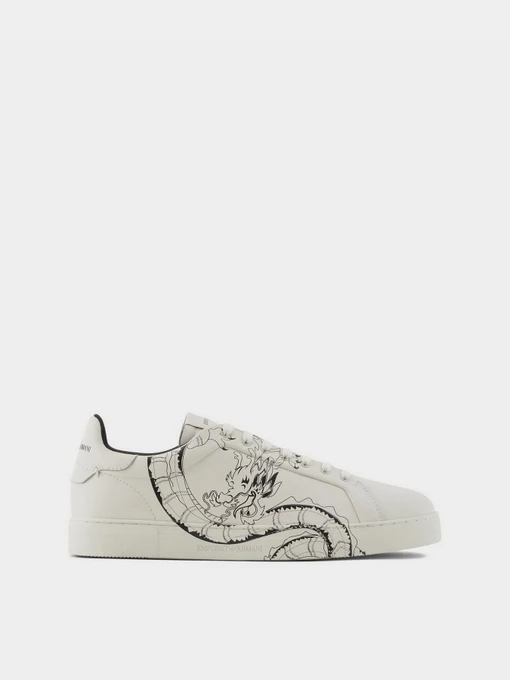 Кеды Emporio Armani Chinese New Year модель EM000018-AF10032-U0003 Фото