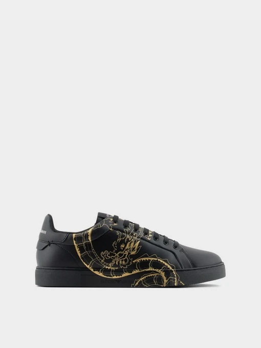 Кеды Emporio Armani Chinese New Year модель EM000018-AF10032-UC001 Фото