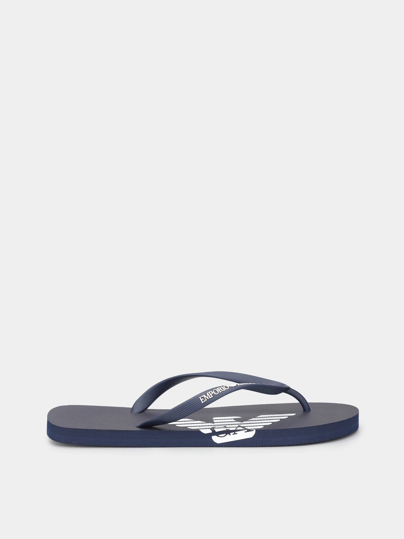 Шльопанці Emporio Armani модель XVQS08-XN746-N527 Шльопанці Emporio Armani модель XVQS08-XN746-N527 Фото