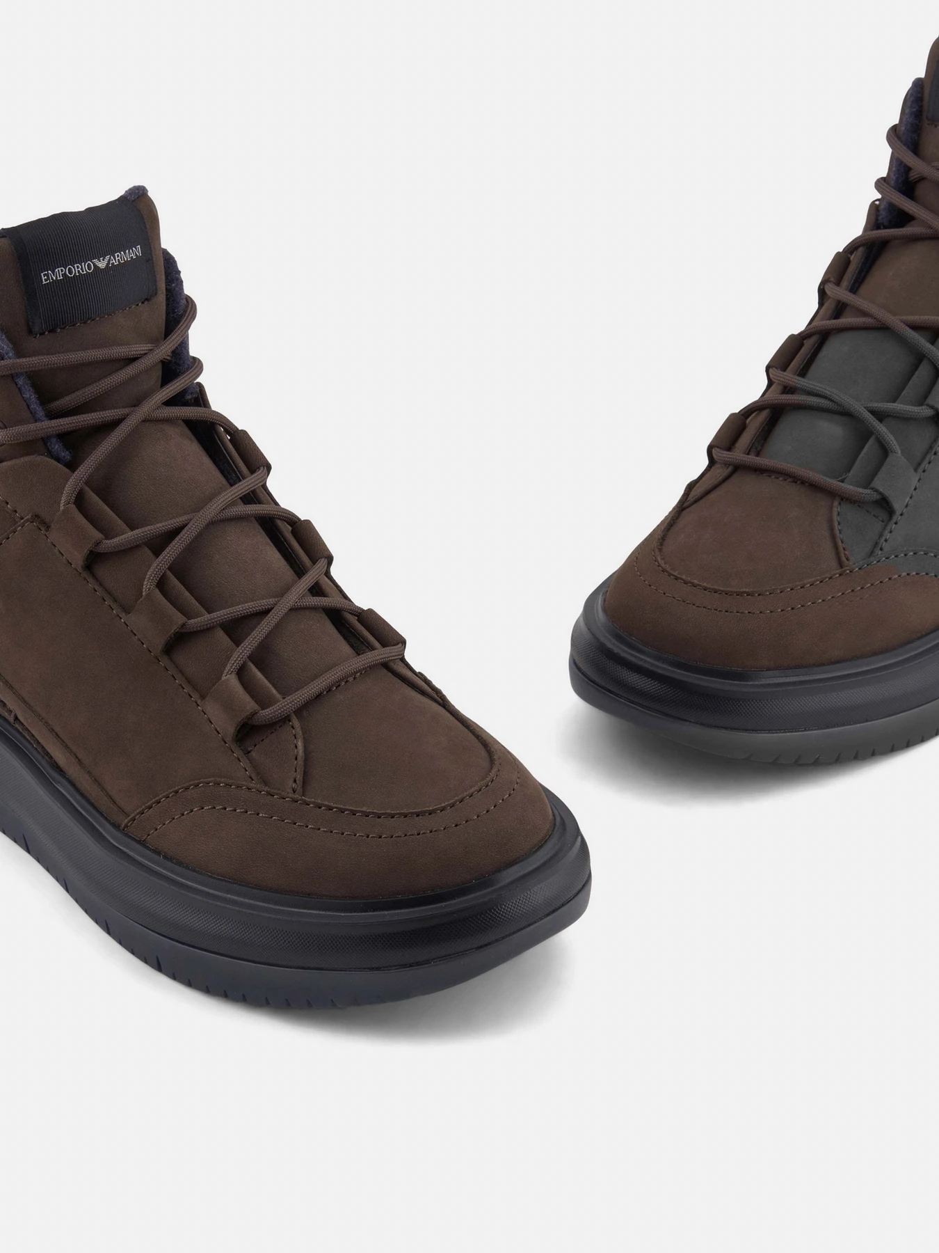 Ботинки и сапоги Emporio Armani модель X4Z135-XR200-U219 Ботинки и сапоги Emporio Armani модель X4Z135-XR200-U219 Фото