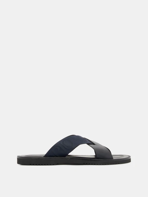 Шльопанці Emporio Armani модель X4P124-XN787-MB007 Фото
