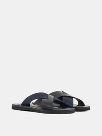 Шлёпанцы Emporio Armani модель X4P124-XN787-MB007 Фото