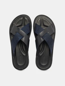 Шлёпанцы Emporio Armani модель X4P124-XN787-MB007 Фото