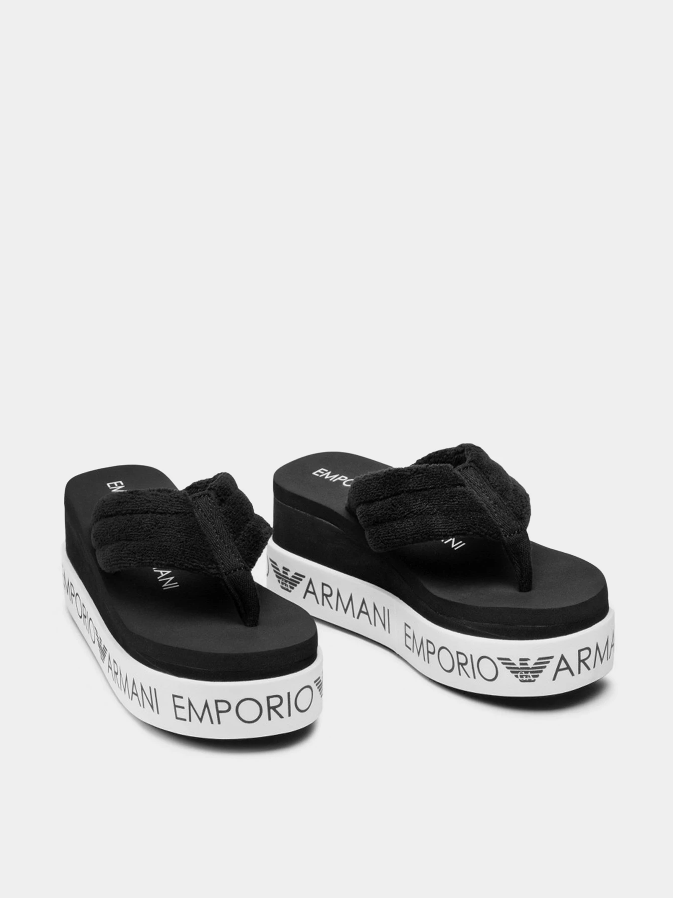 Шлёпанцы Emporio Armani модель X3QS07-XM764-N611 Фото